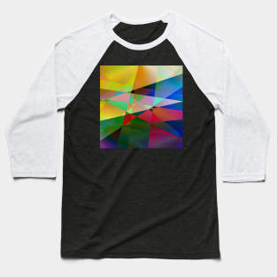 multicolored texture design Baseball T-Shirt